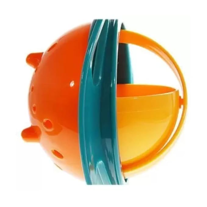 Portable Non-Spill Baby Bowl – 360° Rotating Snack Dish