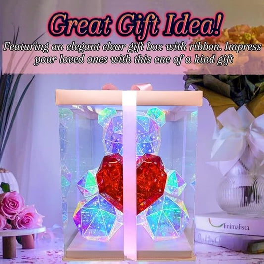 Glowing Teddy Bear Lamp – Cozy Light for Kids & Special Occasions