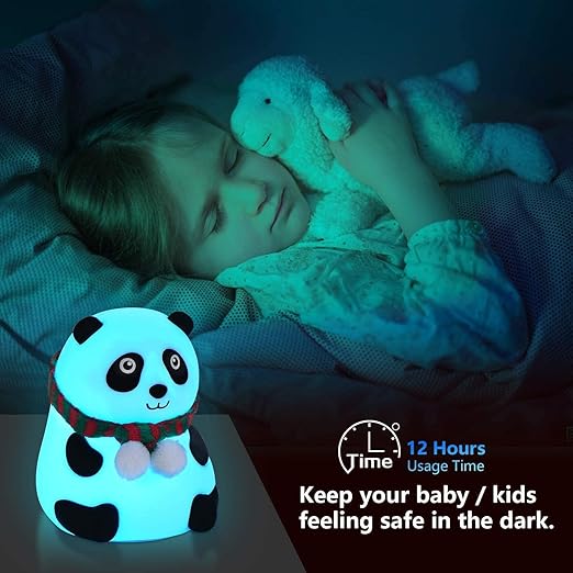 Cute Panda LED Lamp – BPA-Free Soft Light for Kids & Gifts