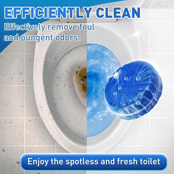 Automatic Toilet Bowl Cleaner Tablets β Deep Clean & Fresh Scent