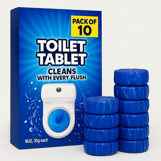 Automatic Toilet Bowl Cleaner Tablets – Deep Clean & Fresh Scent