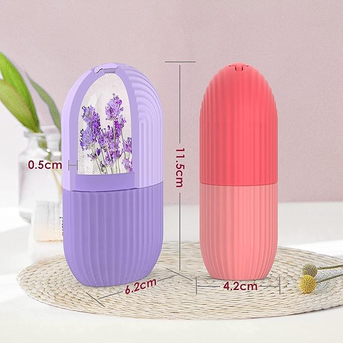 Ice Roller for Face | Reusable & Portable | Cold Therapy for Glowing Skin