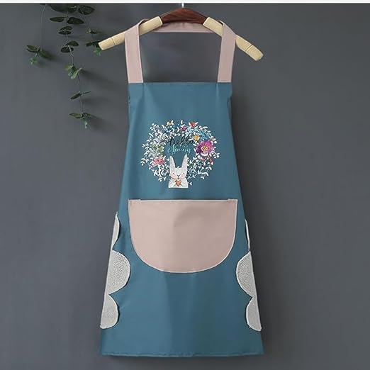 Waterproof Kitchen Apron for Cooking & Dishwashing | Adjustable | Anti-Scratch | Front Pocket | Unisex