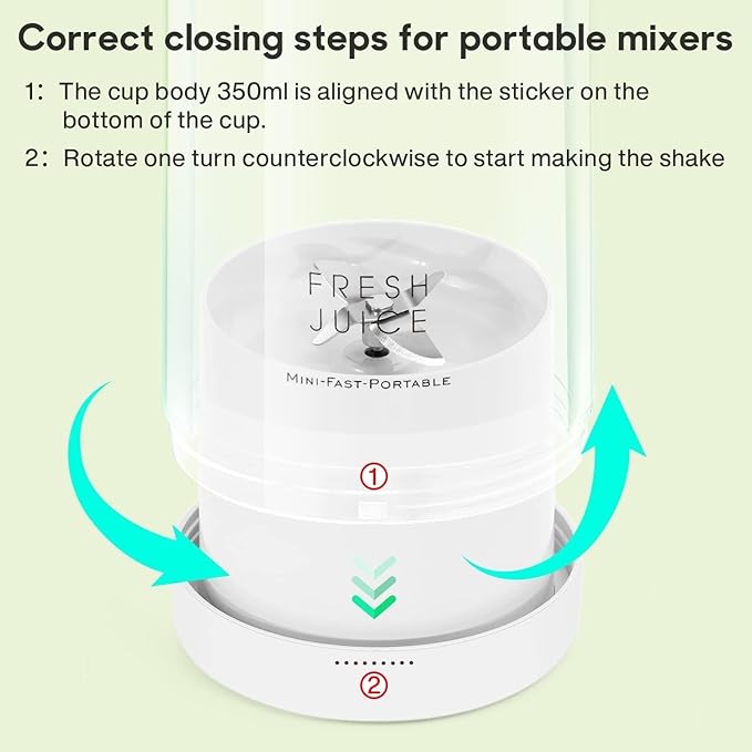 Portable USB Blender – Mini Juicer & Smoothie Maker