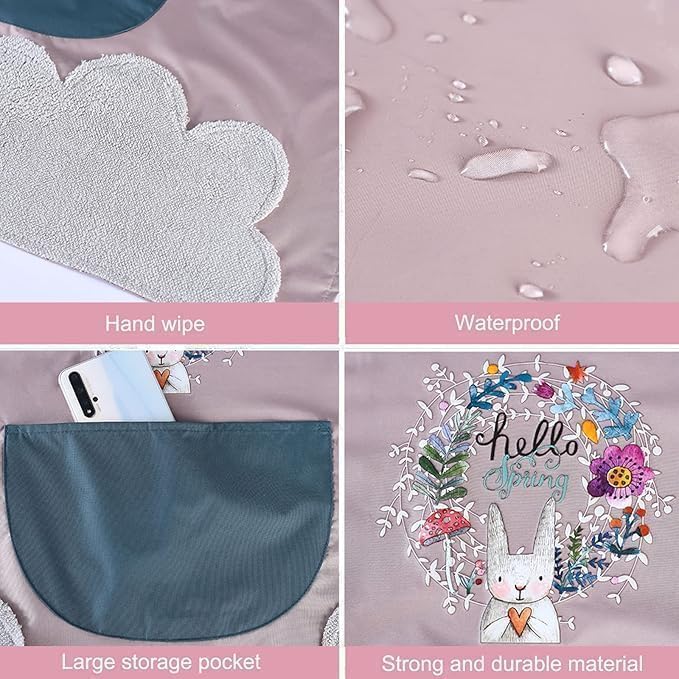 Waterproof Kitchen Apron for Cooking & Dishwashing | Adjustable | Anti-Scratch | Front Pocket | Unisex